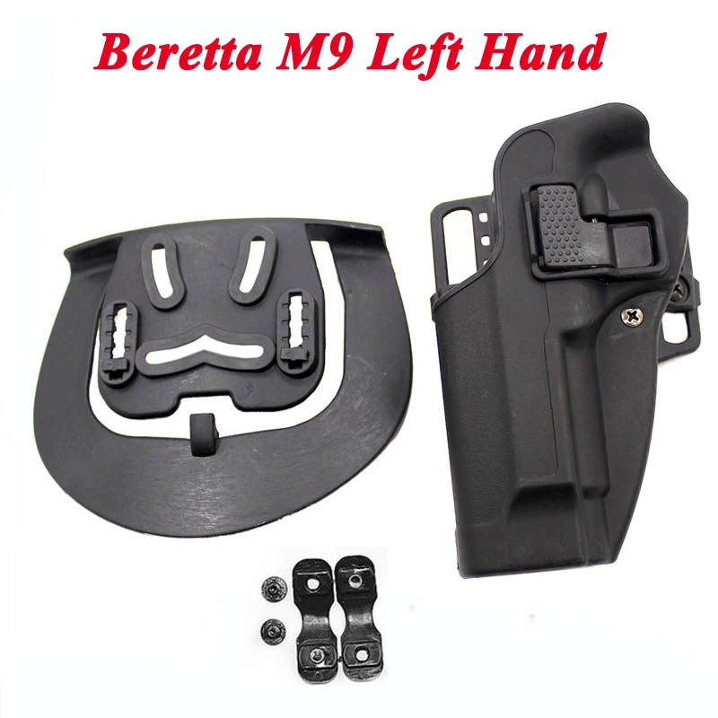 Tactical Beretta M9 92 96 Gun Hunting Airsoft Air Gun Belt Holster For Right / Left Hand User Gun Carry Pouch
Tactical Beretta M9 92 96 Gun Hunting Airsoft Air Gun Belt Holster For Right / Left Hand User Gun Carry Pouch