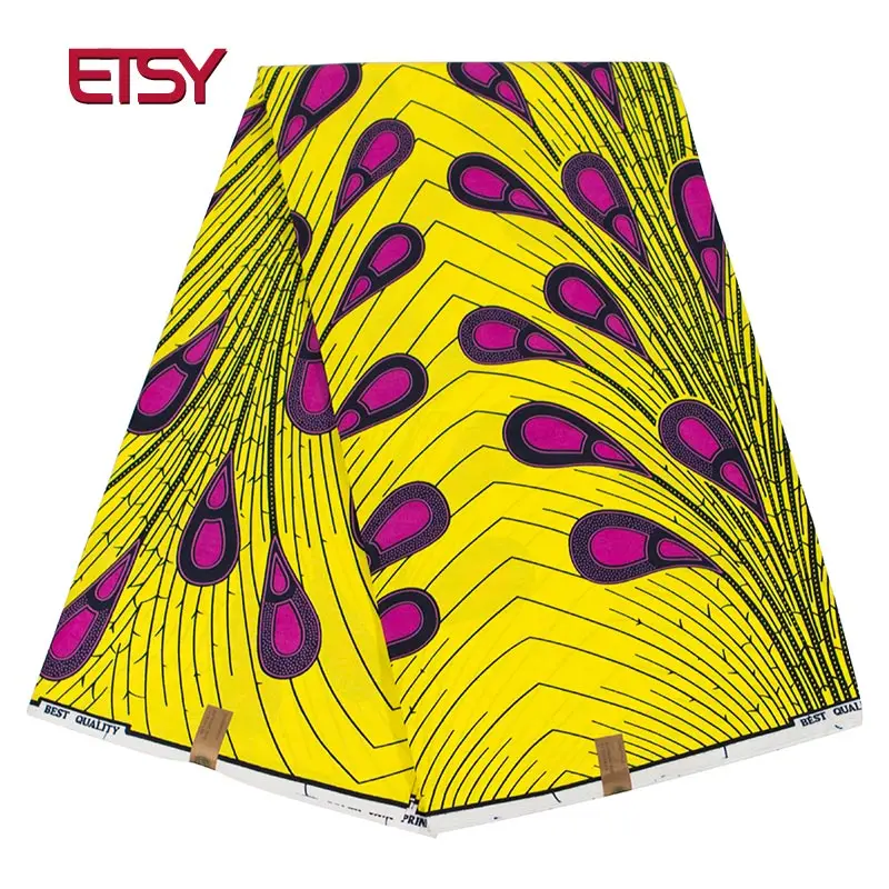 cotton Plain Dyed wedding decoration abrasion-resistant Africa Fabric laminated binta Real wax Dutch Printed Wax 24FS1224
cotton Plain Dyed wedding decoration abrasion-resistant Africa Fabric laminated binta Real wax Dutch Printed Wax 24FS1224