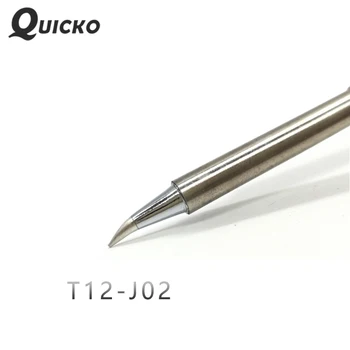 QUICKO T12-J02 1pc Electronic Soldering Iron Tips for FX-951 Welding Iron station ,Short bend tip 24V 75w 20000 Soldering Joints
QUICKO T12-J02 1pc Electronic Soldering Iron Tips for FX-951 Welding Iron station ,Short bend tip 24V 75w 20000 Soldering Joints