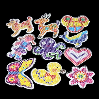 10pc Puzzle Pegboards Patterns with colored paper For 5mm Hama Perler Beads DIY Kids Craft Plastic Stencil child fuse bead Toys
10pc Puzzle Pegboards Patterns with colored paper For 5mm Hama Perler Beads DIY Kids Craft Plastic Stencil child fuse bead Toys