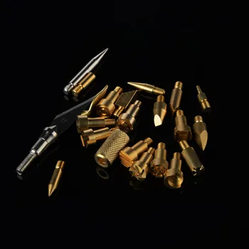 22Pcs Wood Burning Pen Tips Carved Iron Head Stencil Soldering Iron Pyrography Working Carving
22Pcs Wood Burning Pen Tips Carved Iron Head Stencil Soldering Iron Pyrography Working Carving