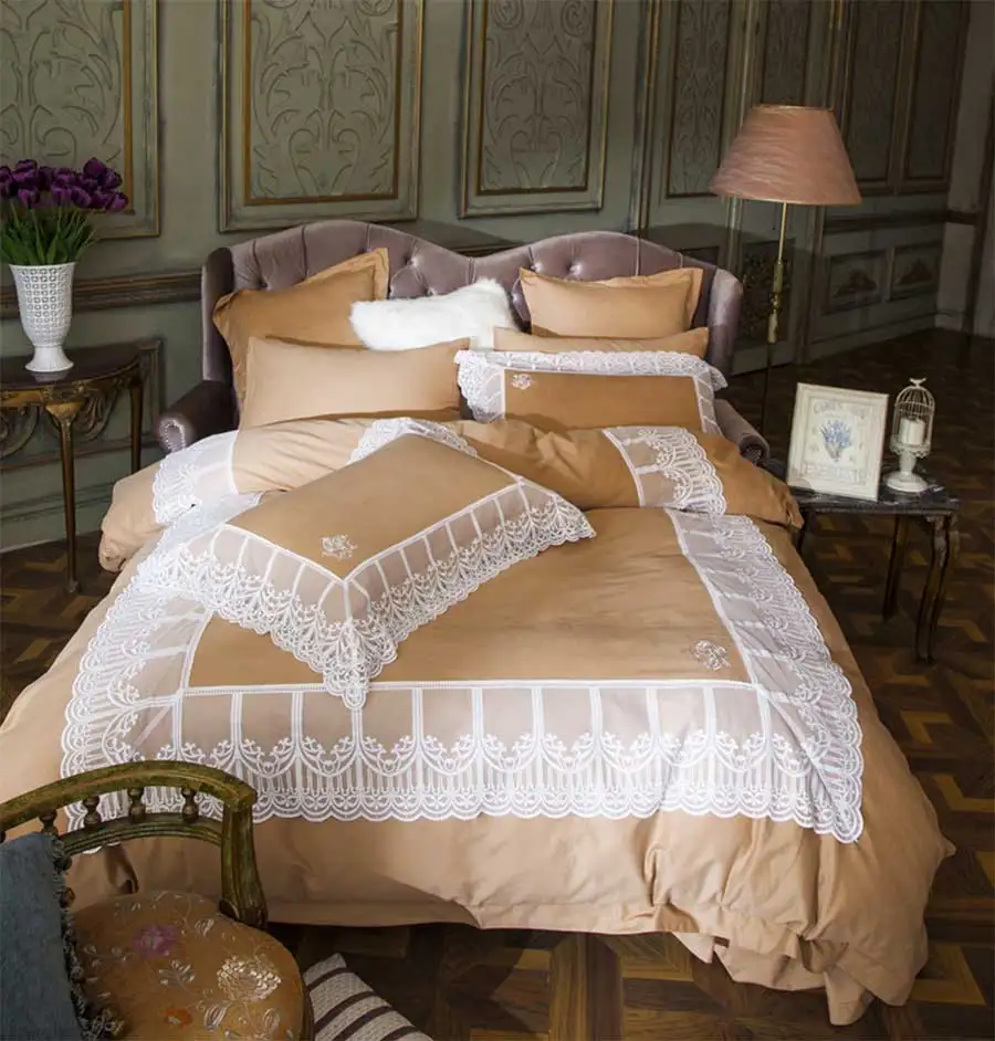 Sweet princess lace bedding set adult teen kid girl,full queen king sanding cotton home textile bedsheet pillow case duvet cover
Sweet princess lace bedding set adult teen kid girl,full queen king sanding cotton home textile bedsheet pillow case duvet cover