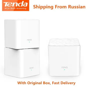 Tenda Nova MW3 Wifi Router AC1200 Dual-Band for Whole Home Wifi Coverage Mesh WiFi System Wireless Bridge, APP Remote Manage
Tenda Nova MW3 Wifi Router AC1200 Dual-Band for Whole Home Wifi Coverage Mesh WiFi System Wireless Bridge, APP Remote Manage