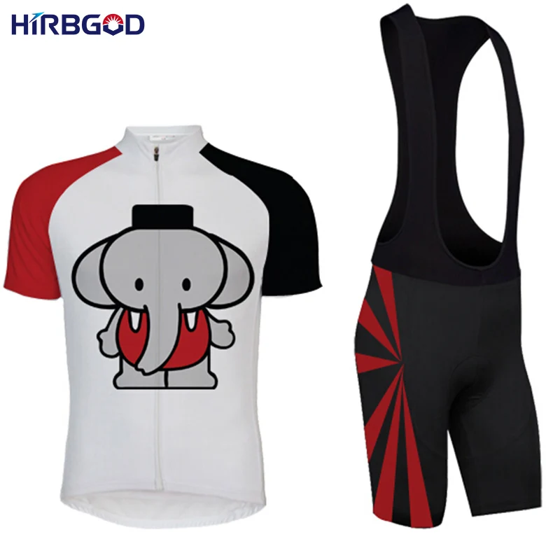 HIRBGOD Men Cycling Sets MTB Summer Cycling Clothing Bib Shorts Elephant Cartoon Short Sleeve Cycling Jersey Set,NM025
HIRBGOD Men Cycling Sets MTB Summer Cycling Clothing Bib Shorts Elephant Cartoon Short Sleeve Cycling Jersey Set,NM025