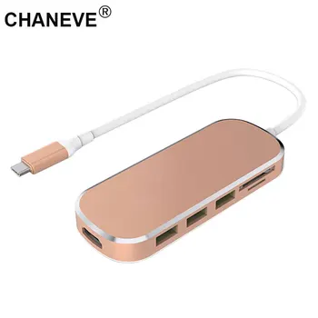 CHANEVE USB C HUB USB-C to 3.0 HUB HDMI Adapter Type C PD Charging 4K Video HD For Macbook HP MI Air Galaxy S9+/S8 HuaWei P20
CHANEVE USB C HUB USB-C to 3.0 HUB HDMI Adapter Type C PD Charging 4K Video HD For Macbook HP MI Air Galaxy S9+/S8 HuaWei P20
