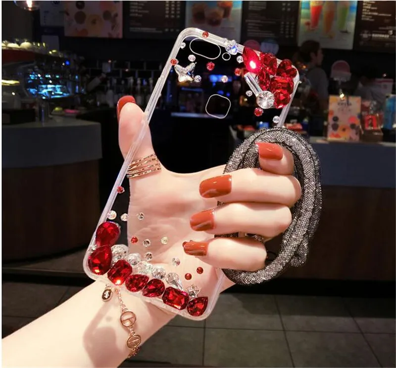 LaMaDiaa Diamond Butterfly For xiaomi Redmi 7 6 6A 5 plus 5A Note 7 MAX 3 6X Bling Rhinestone Strap Transparent Phone case cover
LaMaDiaa Diamond Butterfly For xiaomi Redmi 7 6 6A 5 plus 5A Note 7 MAX 3 6X Bling Rhinestone Strap Transparent Phone case cover
