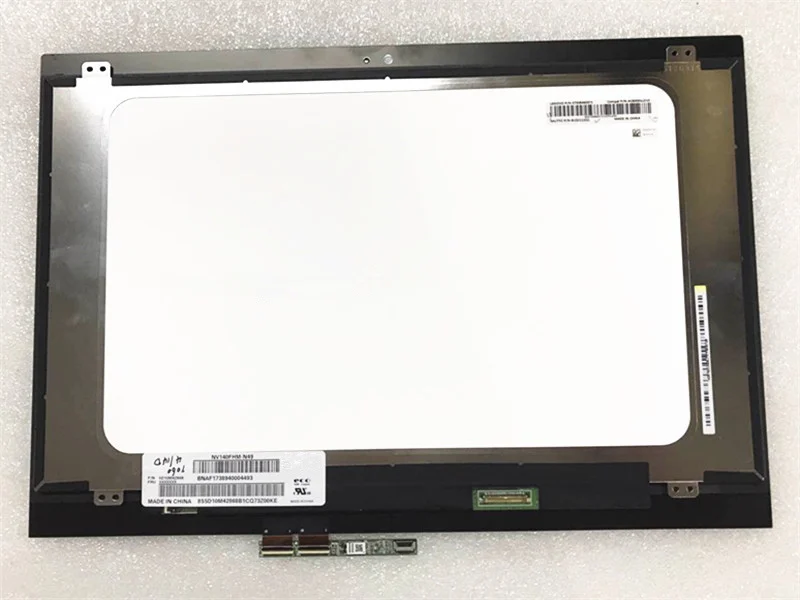 14" For Lenovo Yoga 520 14IKB 1920x1080 FHD LCD Display Touch Screen Assembly 30 pin | Компьютеры и офис