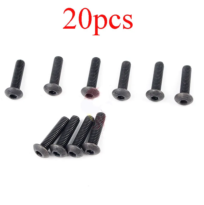 20PCS Half-round Head Screw Inner Hexagonal Mechanical Tooth Nut SW313 for RC VKAR Racing Big Feet Truck Car Model Spare Parts
20PCS Half-round Head Screw Inner Hexagonal Mechanical Tooth Nut SW313 for RC VKAR Racing Big Feet Truck Car Model Spare Parts
