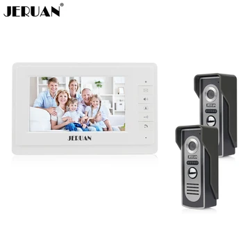 JERUAN 7 inch video door phone intercom Stsyem doorbell 1 monitor or 2 outdoor free shipping
JERUAN 7 inch video door phone intercom Stsyem doorbell 1 monitor or 2 outdoor free shipping