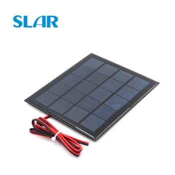5V 500mA with 100cm extend cable Solar Panel Polycrystalline Silicon DIY Battery Charger Module Mini Solar Cell wire toy
5V 500mA with 100cm extend cable Solar Panel Polycrystalline Silicon DIY Battery Charger Module Mini Solar Cell wire toy