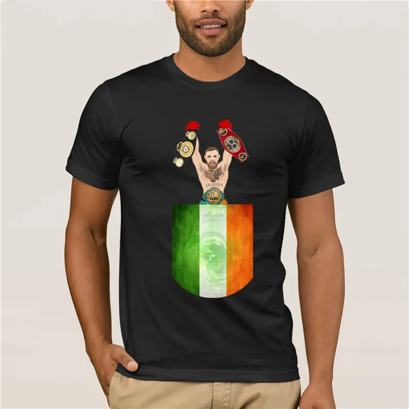 Men T-shirt Brand Conor Mcgregor Funny T shirt mcgregor pocket T-Shirt Cool hot fashion Print casual men's clothing
Men T-shirt Brand Conor Mcgregor Funny T shirt mcgregor pocket T-Shirt Cool hot fashion Print casual men's clothing