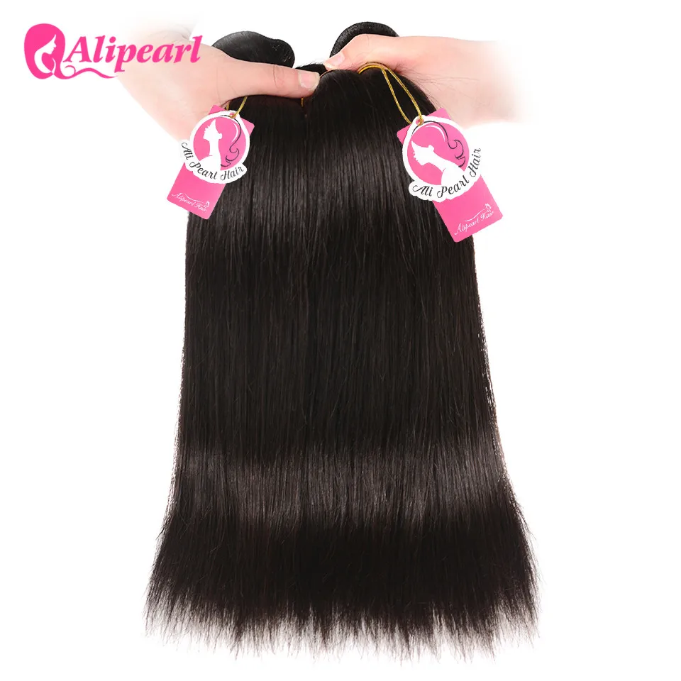Ali Pearl Hair Brazilian Straight Hair Weave Bundles Human Hair 3 and 4 Bundles 8''-26'' Natural Black 1 PCS Remy Hair Extension
Ali Pearl Hair Brazilian Straight Hair Weave Bundles Human Hair 3 and 4 Bundles 8''-26'' Natural Black 1 PCS Remy Hair Extension