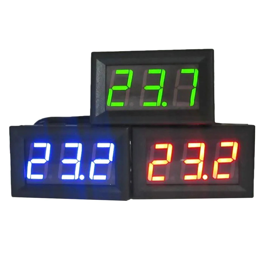 LED Temperature Meter Detector Sensor Probe 12V Digital Thermometer Monitor Tester -50 ~ 110C
LED Temperature Meter Detector Sensor Probe 12V Digital Thermometer Monitor Tester -50 ~ 110C