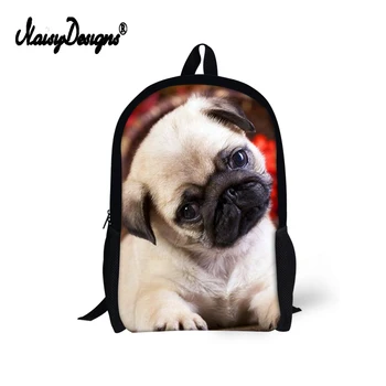 New Animal Backpack Childrens Cute Dog Pug Print Preppy Chic Canvas Printing Backpack Women School Backpacks Punk School Bags
New Animal Backpack Childrens Cute Dog Pug Print Preppy Chic Canvas Printing Backpack Women School Backpacks Punk School Bags