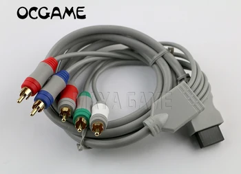 OCGAME high quality Component HD HDTV AV Adapter Cable Audio Video 5 RCA For Nintendo Wii 5pcs/lot
OCGAME high quality Component HD HDTV AV Adapter Cable Audio Video 5 RCA For Nintendo Wii 5pcs/lot