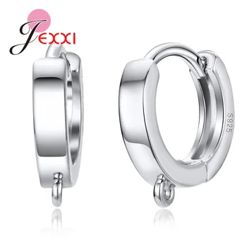 Wholesale Price 1 Pairs Round Hoop DIY Earrings Findings Stamped Silver Jewelry For Women Accessories
Wholesale Price 1 Pairs Round Hoop DIY Earrings Findings Stamped Silver Jewelry For Women Accessories