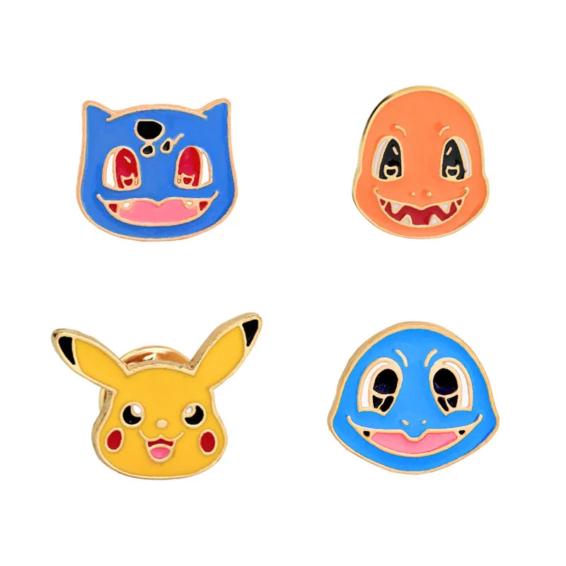 4Pcs/set Fashion Pins Badge Brooch Cartoon Pocket Monster Pikachu Pin Denim Jacket T-shirt Bags Jewelry Gifts for Friends Kids
4Pcs/set Fashion Pins Badge Brooch Cartoon Pocket Monster Pikachu Pin Denim Jacket T-shirt Bags Jewelry Gifts for Friends Kids