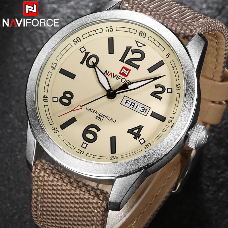 Men Quartz Watch NAVIFORCE Brand Fashion Sport Calender Watches Nylon Strap Wristwatch 2018 Gift Watch With Box 30M Waterproof
Men Quartz Watch NAVIFORCE Brand Fashion Sport Calender Watches Nylon Strap Wristwatch 2018 Gift Watch With Box 30M Waterproof