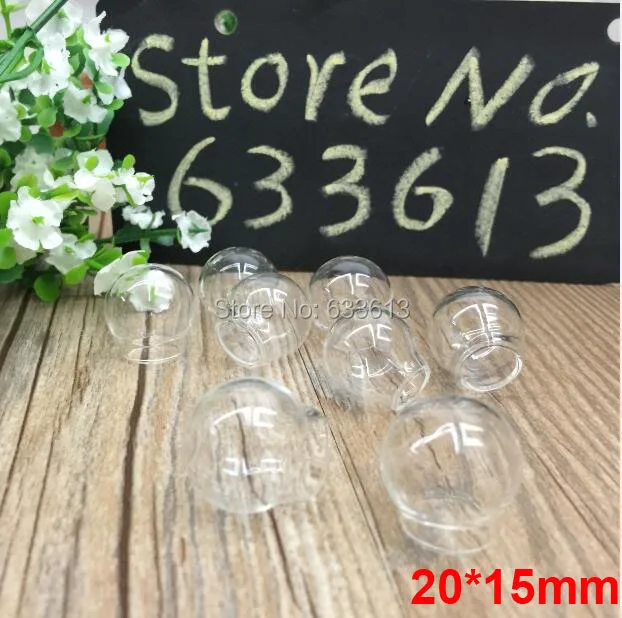Free ship! new diy clear empty 20pcss/lot 20*15mm glass globe, glass bubble dome cover, glass bottle, glass vial pendant
Free ship! new diy clear empty 20pcss/lot 20*15mm glass globe, glass bubble dome cover, glass bottle, glass vial pendant