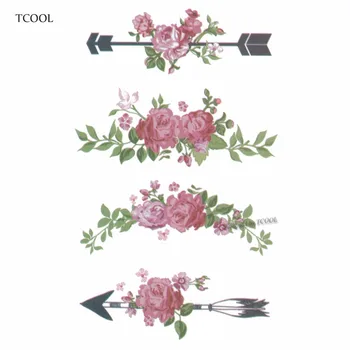 HXMAN Flower Arrow Temporary Tattoo Sticker Tattoos for Women Sexy Body Art Waterproof Men Hand Fake Tatoo 9.8X6cm AB-030
HXMAN Flower Arrow Temporary Tattoo Sticker Tattoos for Women Sexy Body Art Waterproof Men Hand Fake Tatoo 9.8X6cm AB-030