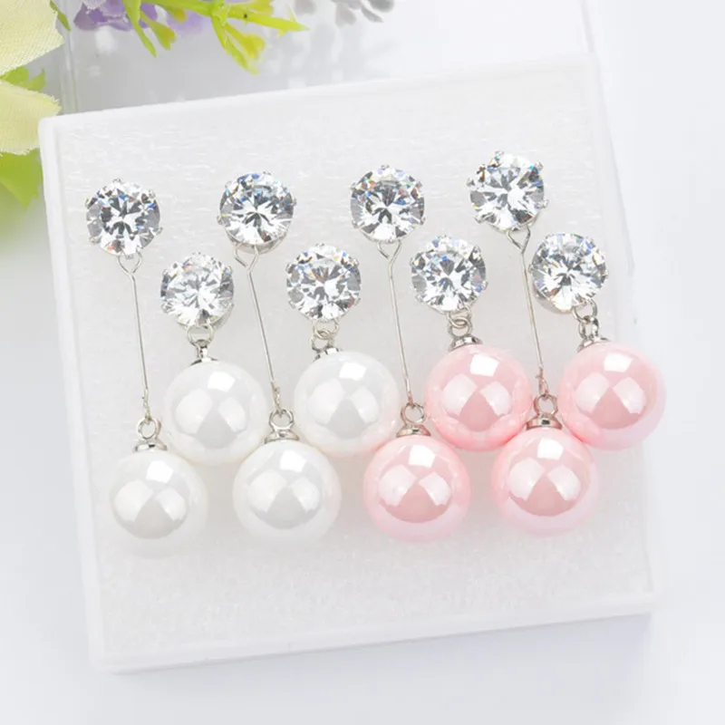 4 Pairs Set Elegant White Pink Pearl Round Ball Crystal Stud Earrings For Women Jewelry Best Friend Girl Child Gifts
4 Pairs Set Elegant White Pink Pearl Round Ball Crystal Stud Earrings For Women Jewelry Best Friend Girl Child Gifts