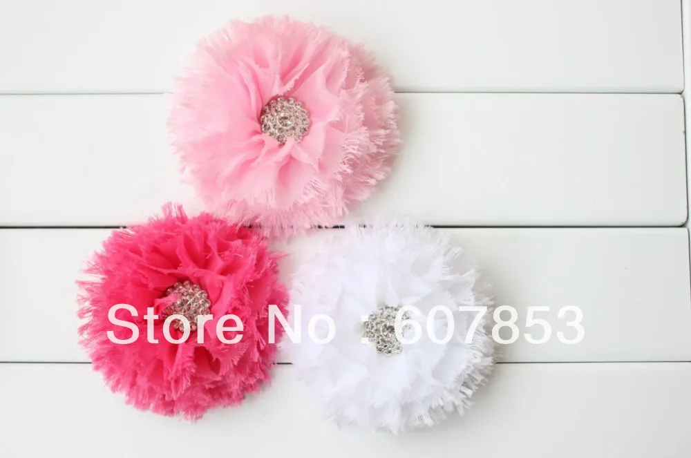 Trial Order 3.5 ''Shabby puff flower -rhinestone center flower-Pleated shabby flower, perfect for Girl lady
Trial Order 3.5 ''Shabby puff flower -rhinestone center flower-Pleated shabby flower, perfect for Girl lady