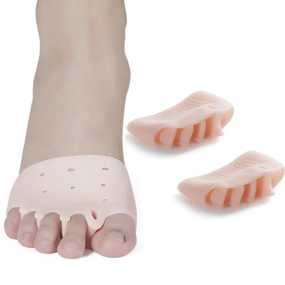 Five Hole Hallux Valgus posture corrector Appliance Silica Gel Manicure Durable Silicone Leg Sleeve Toe Tap Silicone Leg Sleeve
Five Hole Hallux Valgus posture corrector Appliance Silica Gel Manicure Durable Silicone Leg Sleeve Toe Tap Silicone Leg Sleeve