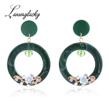 Handmade Fashion Simple Geometric Resin Long Earrings Girls Popular Earrings Round Drop Earrings Women Temperament Jewelry Gifts
Handmade Fashion Simple Geometric Resin Long Earrings Girls Popular Earrings Round Drop Earrings Women Temperament Jewelry Gifts