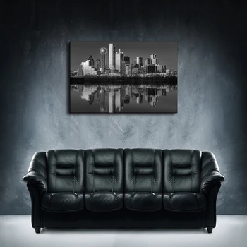 Canvas Print Poster Wall Art 1 Piece Dallas Skyline Painting Home Decor Black And White City Building Pictures Living Room Frame
Canvas Print Poster Wall Art 1 Piece Dallas Skyline Painting Home Decor Black And White City Building Pictures Living Room Frame