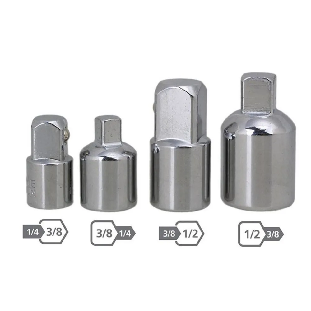 1pcs Ratchet Socket Adapter Reducer Converter Set Tool Kit 1/4" 3/8" 1/2" Hand Tools Drive Tool Reducing Adaptors Converter PJW
1pcs Ratchet Socket Adapter Reducer Converter Set Tool Kit 1/4" 3/8" 1/2" Hand Tools Drive Tool Reducing Adaptors Converter PJW