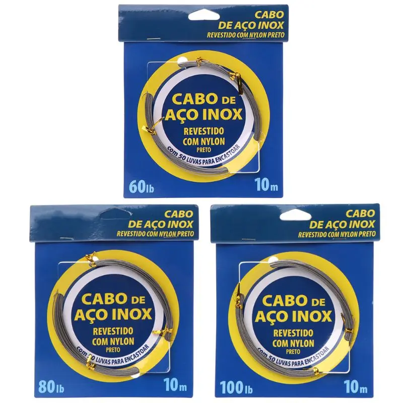 Fishing Line Stainless Steel Wire Hard Powerful Prevent Bite Sea Fishing Tackle High Intensity Durable Accessories
Fishing Line Stainless Steel Wire Hard Powerful Prevent Bite Sea Fishing Tackle High Intensity Durable Accessories