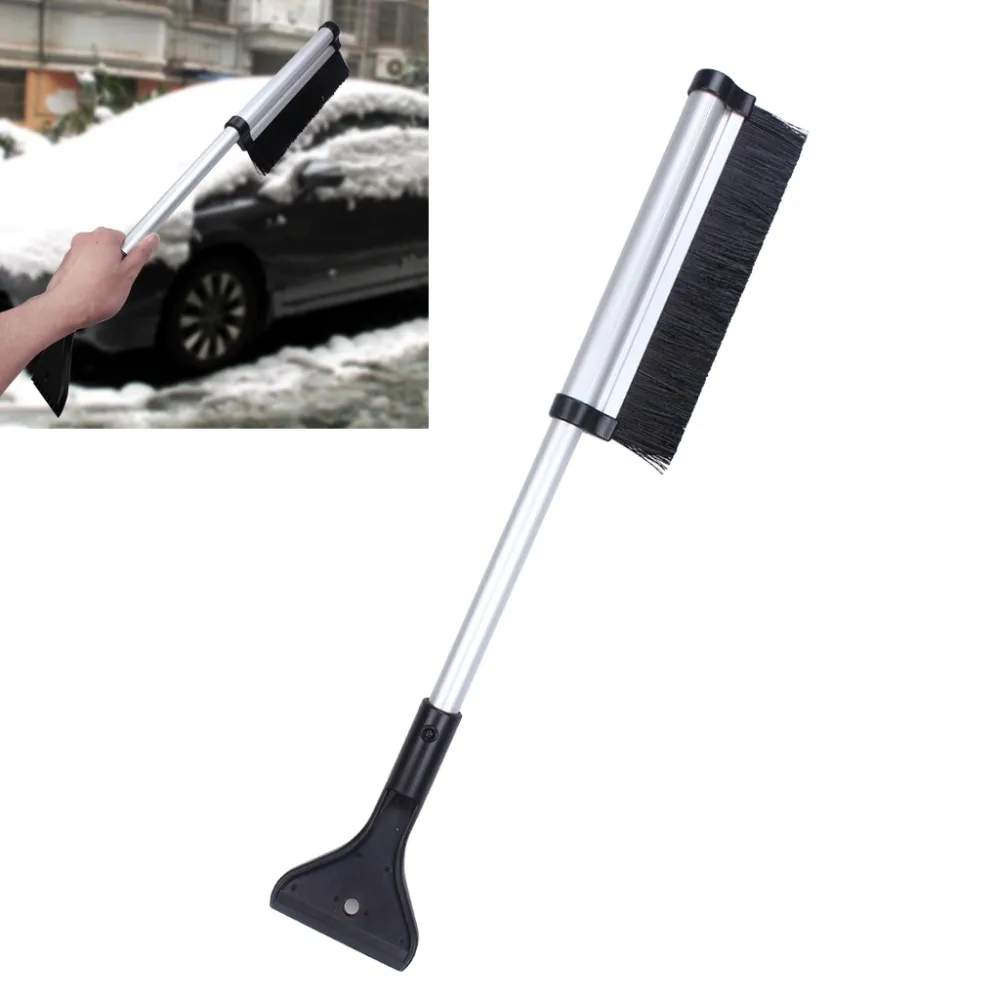 Aluminium Extendable Telescoping Snow Brush Ice Scraper Removal for Car Size From 16.5" to 25.5" Easy Storage
Aluminium Extendable Telescoping Snow Brush Ice Scraper Removal for Car Size From 16.5" to 25.5" Easy Storage