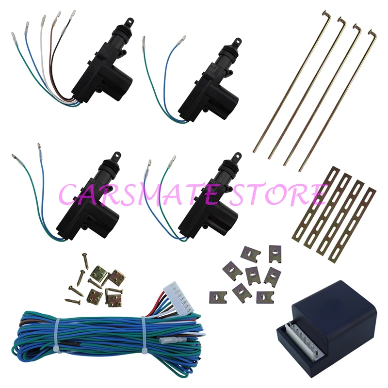 Universal One Control Three Car Central Door Locking System with Adjustable Hardware Easy Installation for DC 12C Cars Carsmate
Universal One Control Three Car Central Door Locking System with Adjustable Hardware Easy Installation for DC 12C Cars Carsmate