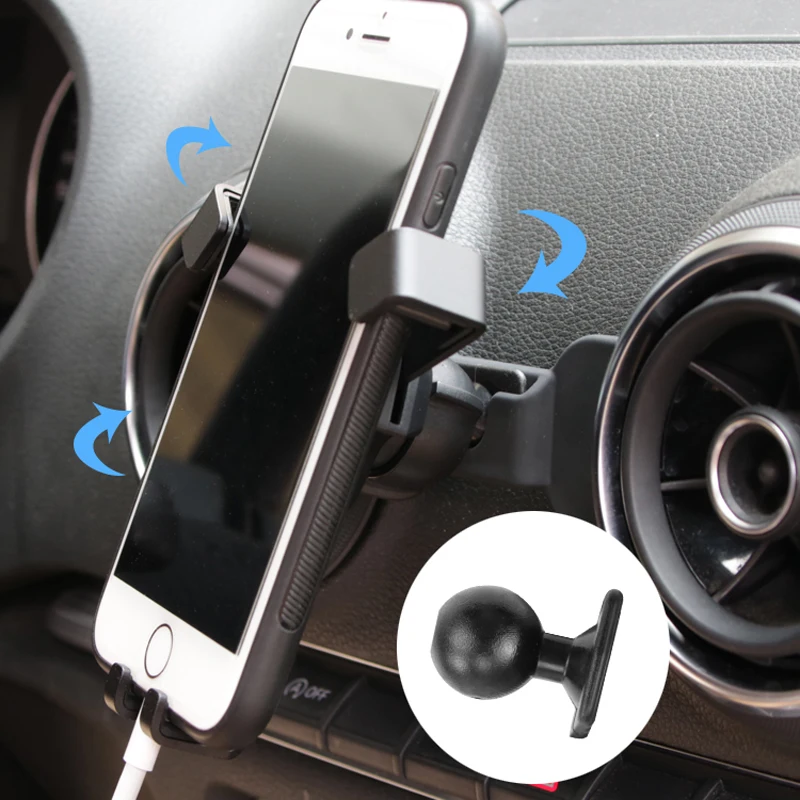 Mobile Cell Phone Holder Car Air Vent Mount Stand For Audi A3 8V 2014-2019 Car Accessories
Mobile Cell Phone Holder Car Air Vent Mount Stand For Audi A3 8V 2014-2019 Car Accessories