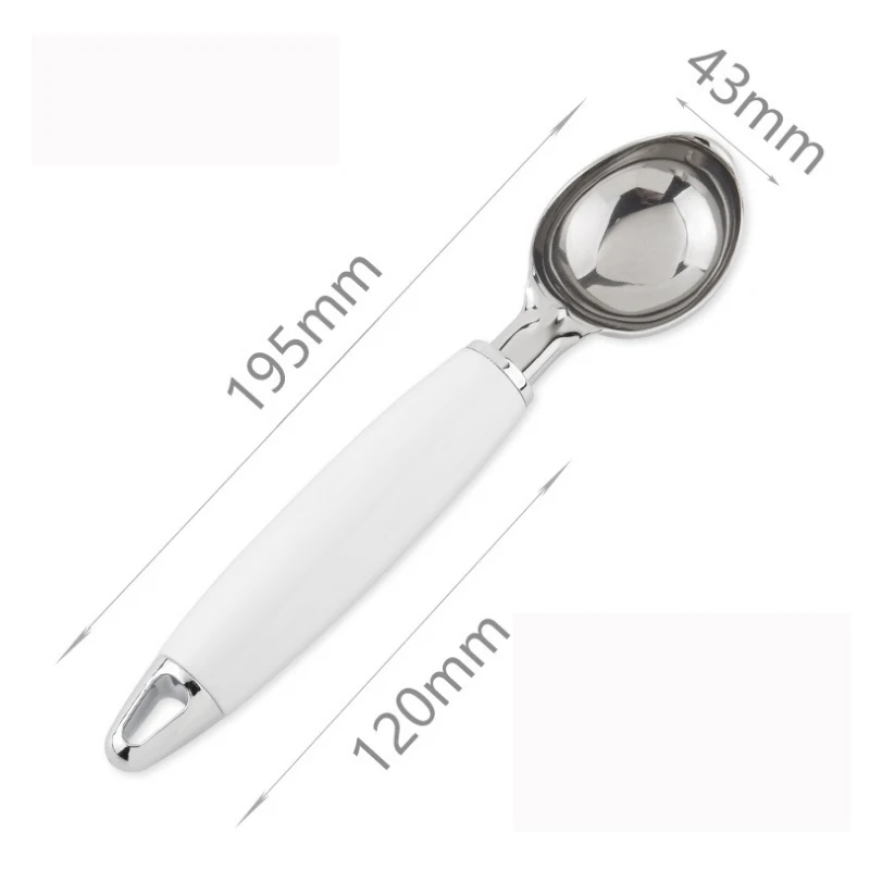 RSCHEF 1Pcs Kitchen tools stainless steel ice cream scoop ice cream scoop watermelon spoon zinc alloy ice cream
RSCHEF 1Pcs Kitchen tools stainless steel ice cream scoop ice cream scoop watermelon spoon zinc alloy ice cream