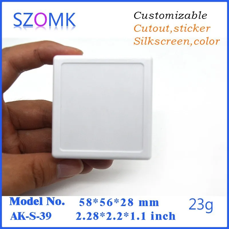 4 pcs/lot plastic case electronics small plastic enclosure 58x56x28mm power supply enclosure
4 pcs/lot plastic case electronics small plastic enclosure 58x56x28mm power supply enclosure