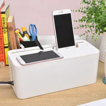 3 sizes white Plastic Wire Storage Box Cable Manager Organizer Box Power Line Storage Cases Junction Box Household Necessities
3 sizes white Plastic Wire Storage Box Cable Manager Organizer Box Power Line Storage Cases Junction Box Household Necessities
