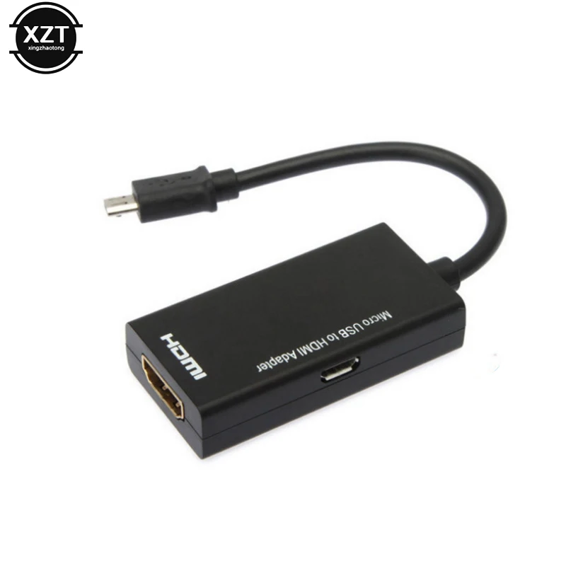 Micro USB 2.0 5 Pin MHL To HDMI Cable HD 1080P for Samsung HTC LG SONY Android HDMI Converter Mirco USB HDTV Adapter
Micro USB 2.0 5 Pin MHL To HDMI Cable HD 1080P for Samsung HTC LG SONY Android HDMI Converter Mirco USB HDTV Adapter
