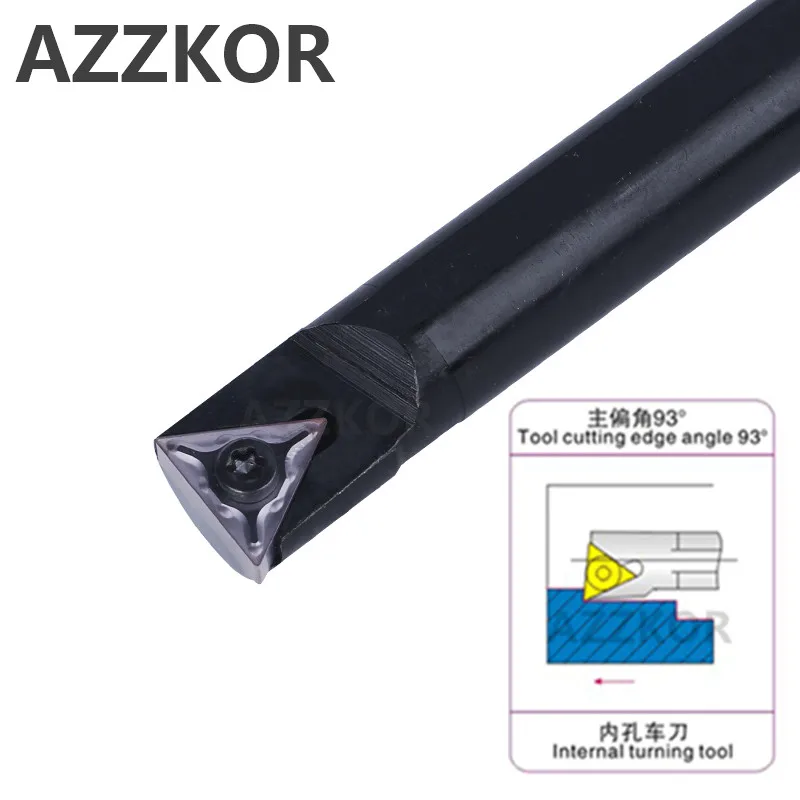Internal Turning Tools Cutting Bar S16Q-STUNR16 Lathe Cutter Wholesale S20R-STUNL16 Carbide inserts CNC Holder AZZKOR Inner Tool
Internal Turning Tools Cutting Bar S16Q-STUNR16 Lathe Cutter Wholesale S20R-STUNL16 Carbide inserts CNC Holder AZZKOR Inner Tool