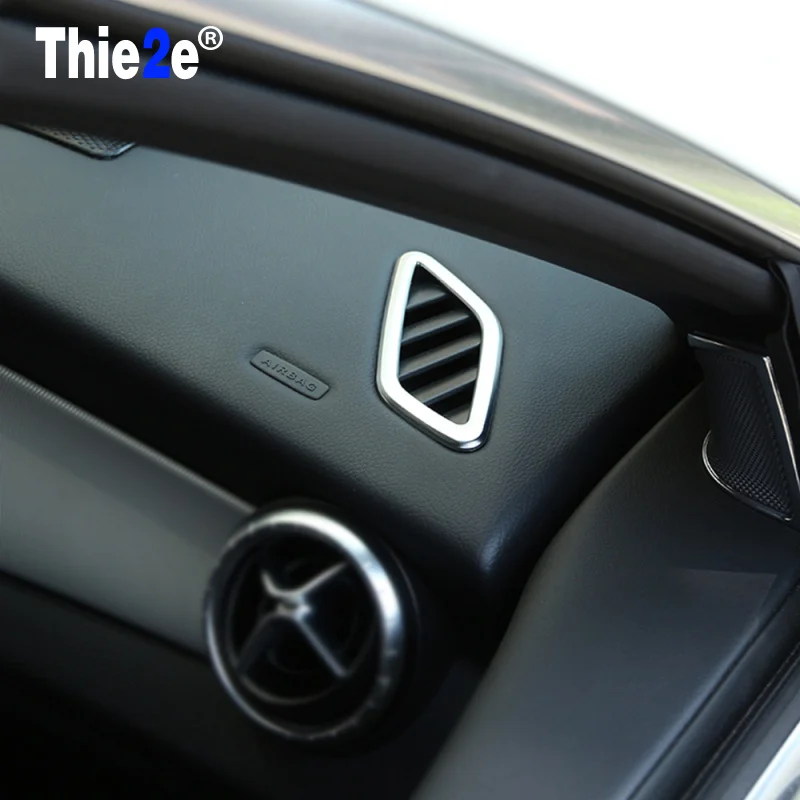 2 Pcs/lot Air Vent Outlet ABS chrome Conditioning Trim Sticker Cover for Mercedes Benz CLA GLA A Class Car Styling
2 Pcs/lot Air Vent Outlet ABS chrome Conditioning Trim Sticker Cover for Mercedes Benz CLA GLA A Class Car Styling