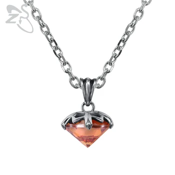 ZS 3 Color Cubic Zirconia Pendant Necklace for Men Women 316L Stainless Steel Jewelry Male Hip Hop Necklace Biker Jewelry 2019
ZS 3 Color Cubic Zirconia Pendant Necklace for Men Women 316L Stainless Steel Jewelry Male Hip Hop Necklace Biker Jewelry 2019