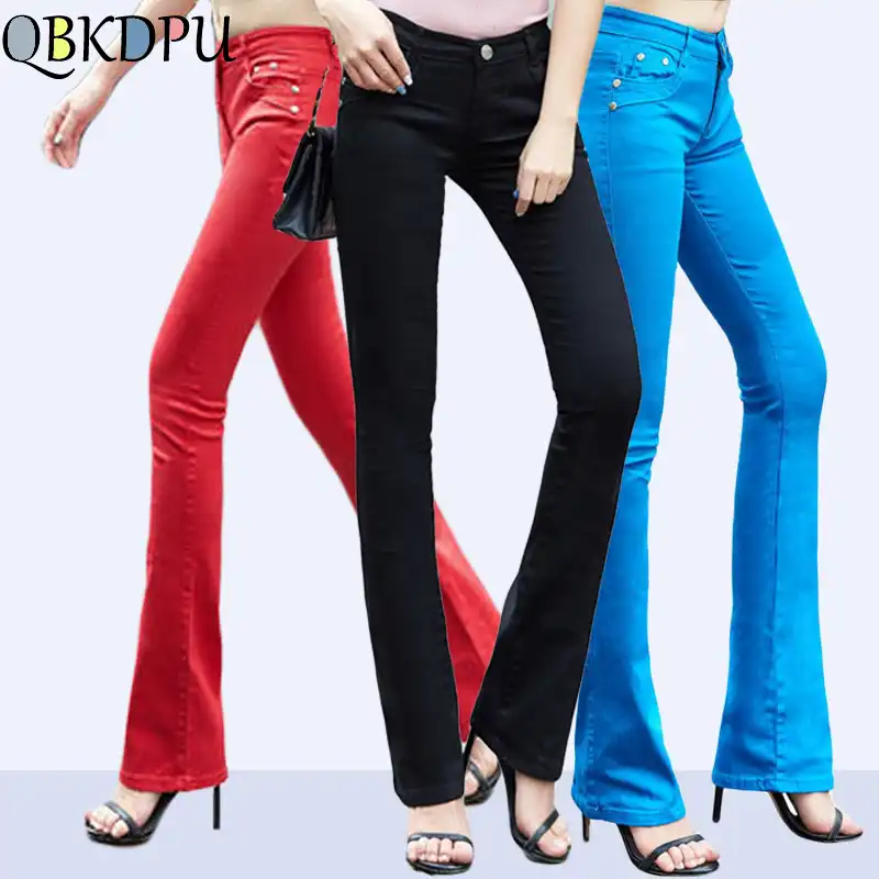 plus size colored pants