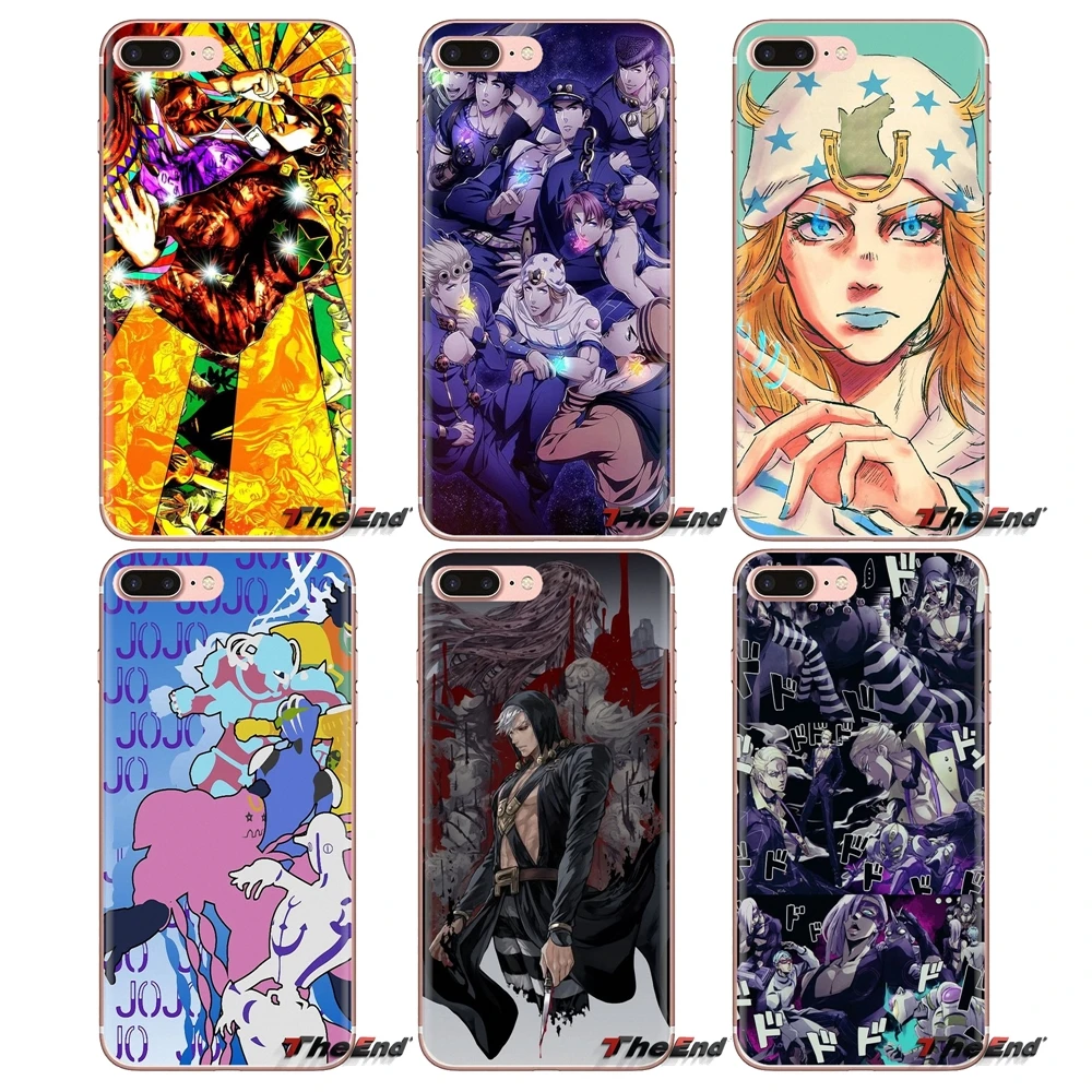Bizarre Adventure JoJo Anime For iPod Touch Apple iPhone 4 4S 5 5S SE 5C 6 6S 7 8 X XR XS Plus MAX Soft Transparent Shell Covers
Bizarre Adventure JoJo Anime For iPod Touch Apple iPhone 4 4S 5 5S SE 5C 6 6S 7 8 X XR XS Plus MAX Soft Transparent Shell Covers