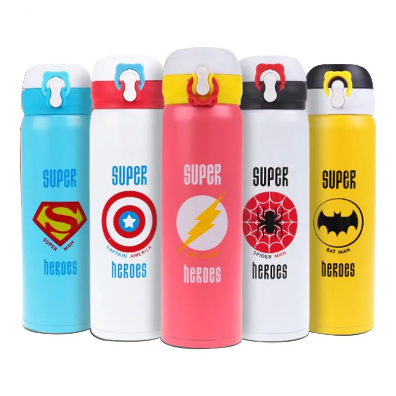 Fashion 500ml Insulated Water Bottle sports outdoor hero Thermos cup Stainless Steel league Vacuum Flask Travel unionl TEA Mug
Fashion 500ml Insulated Water Bottle sports outdoor hero Thermos cup Stainless Steel league Vacuum Flask Travel unionl TEA Mug
