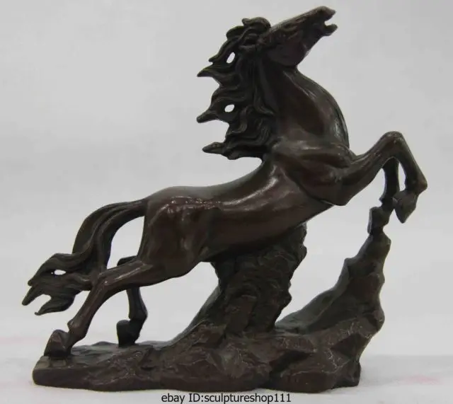 Rare China Royal Bronze Copper Feng Shui Auspicious Wealth Running Horse Steed Statue Garden Decoration 100% real Brass Bronze
Rare China Royal Bronze Copper Feng Shui Auspicious Wealth Running Horse Steed Statue Garden Decoration 100% real Brass Bronze