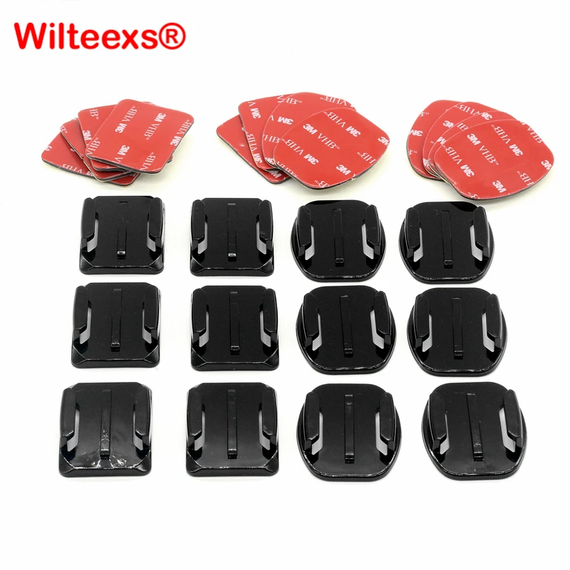 WILTEEX 12pcs/set Helmet Accessories 6pcs Curved+6pcs Flat Adhesive Mounts+3M Sticker For Hero5 4 3+3 2 xiaoyi Action
WILTEEX 12pcs/set Helmet Accessories 6pcs Curved+6pcs Flat Adhesive Mounts+3M Sticker For Hero5 4 3+3 2 xiaoyi Action