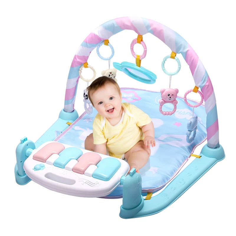 1x Baby Music Play Mat with 4xDolls 1xMirror Soft Lighting Rattles Musical Babies Toys Play Piano Gym Infant Education Toys Blue
1x Baby Music Play Mat with 4xDolls 1xMirror Soft Lighting Rattles Musical Babies Toys Play Piano Gym Infant Education Toys Blue
