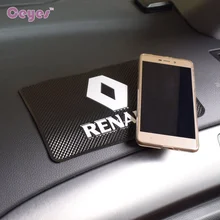 Авто-Стайлинг Противоскользящий коврик чехол для Renault Megane 2 Duster Logan Captur Clio Laguna 3 Fluence Kadjar Sandero автомобильный Стайлинг(China)