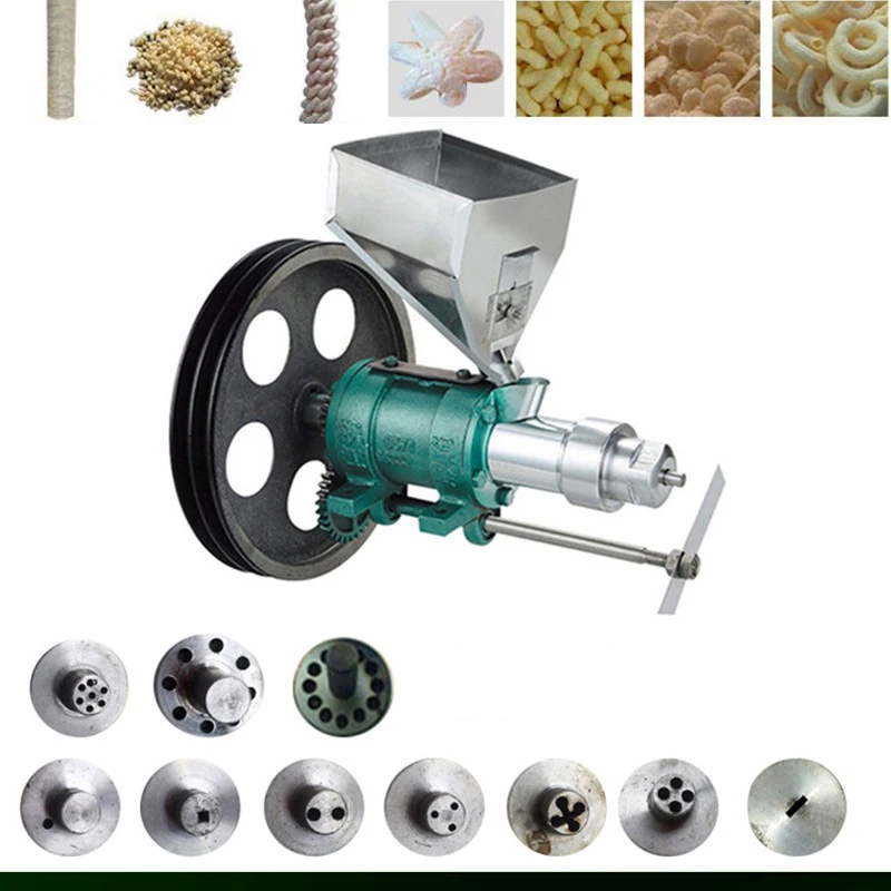 Multifuction Corn Rice Sorghum Millet puffing machine Food bulking machine Grain extruder + 10pcs mold (without Motor and Frame)
Multifuction Corn Rice Sorghum Millet puffing machine Food bulking machine Grain extruder + 10pcs mold (without Motor and Frame)