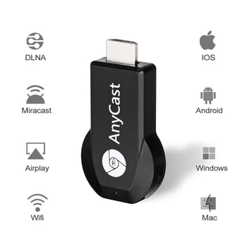 WiFi Display TV Dongle Video Streamer Chrome Cast 2 Crome Cast Cromecast 2 WeCast AnyCast M2 Plus Airplay Miracast DLNA 1080P
WiFi Display TV Dongle Video Streamer Chrome Cast 2 Crome Cast Cromecast 2 WeCast AnyCast M2 Plus Airplay Miracast DLNA 1080P